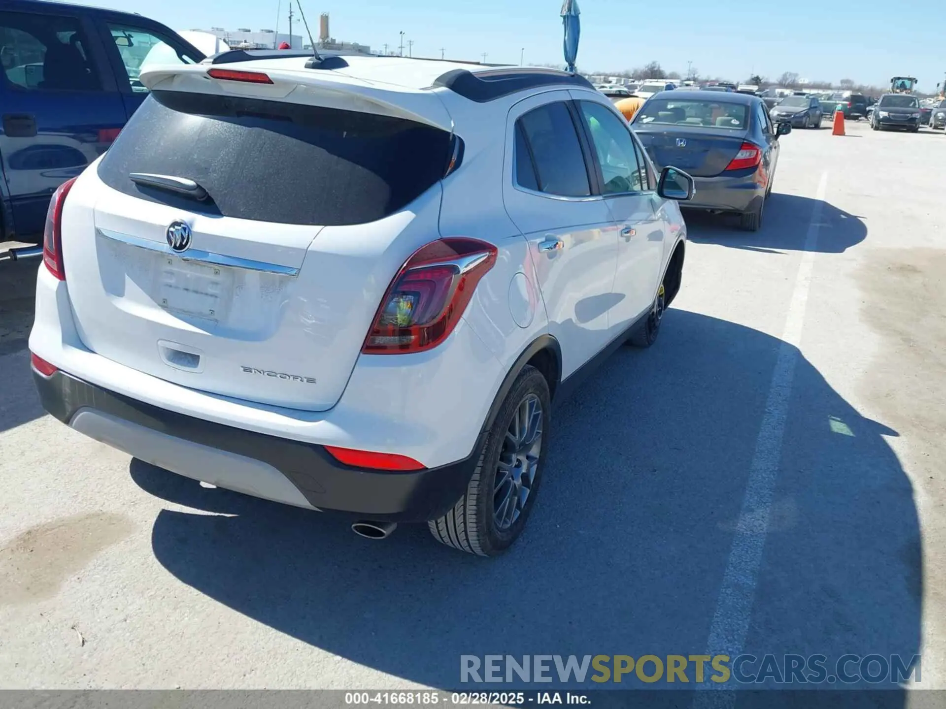 4 Photograph of a damaged car KL4CJ1SB7KB785150 BUICK ENCORE 2019