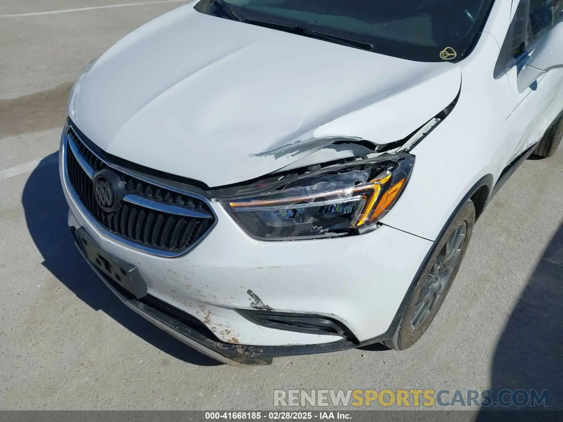 6 Photograph of a damaged car KL4CJ1SB7KB785150 BUICK ENCORE 2019
