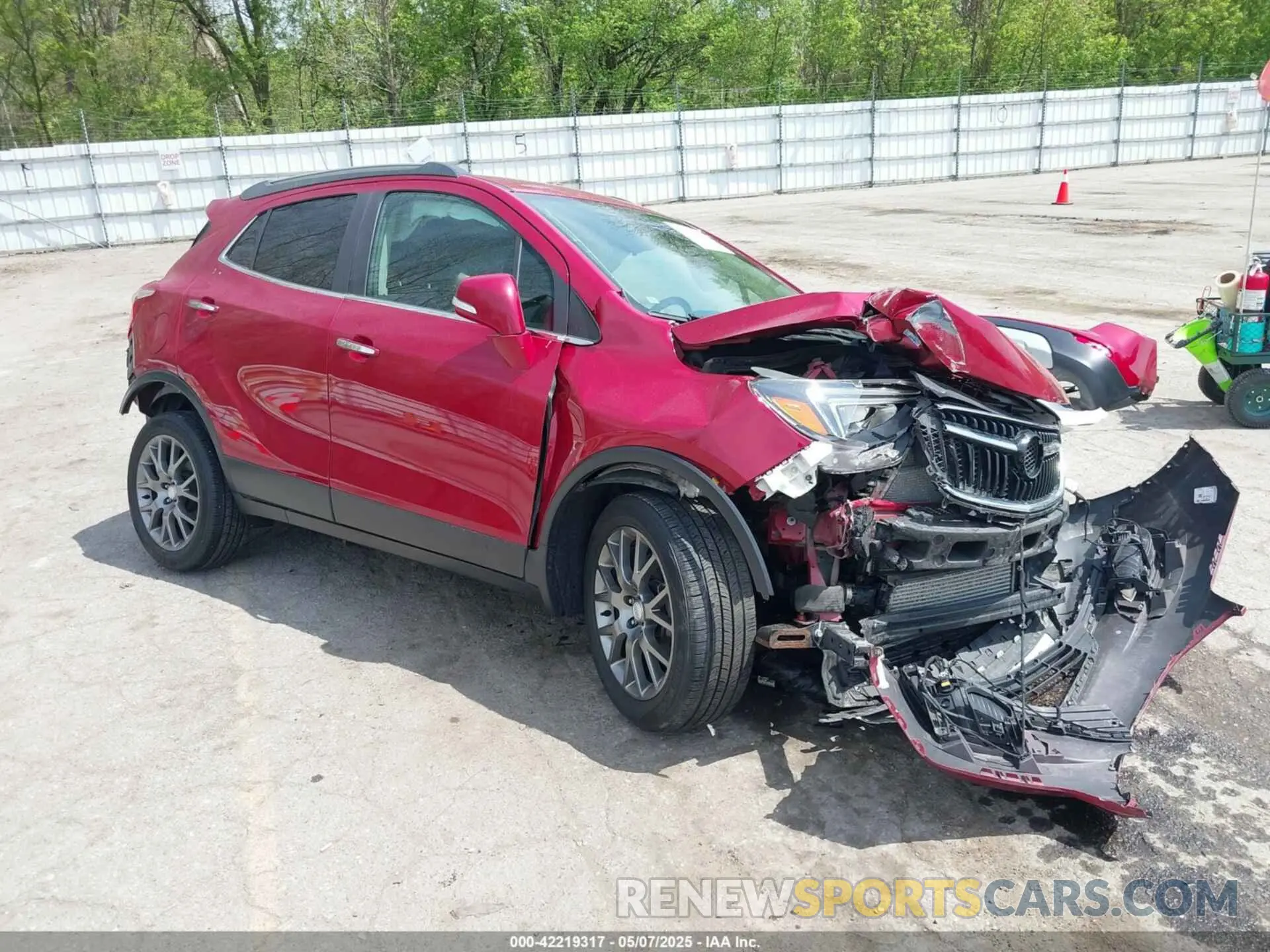 1 Photograph of a damaged car KL4CJ2SB1KB783027 BUICK ENCORE 2019