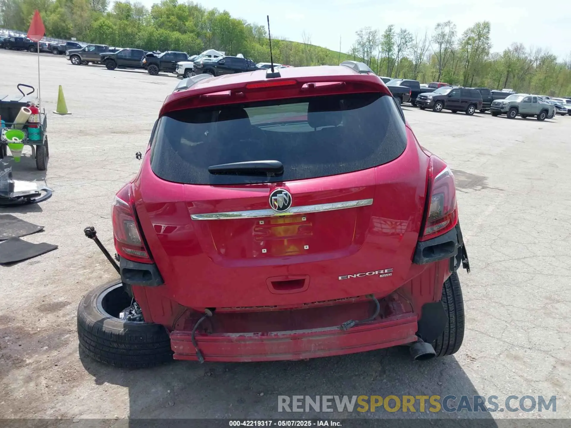 15 Photograph of a damaged car KL4CJ2SB1KB783027 BUICK ENCORE 2019
