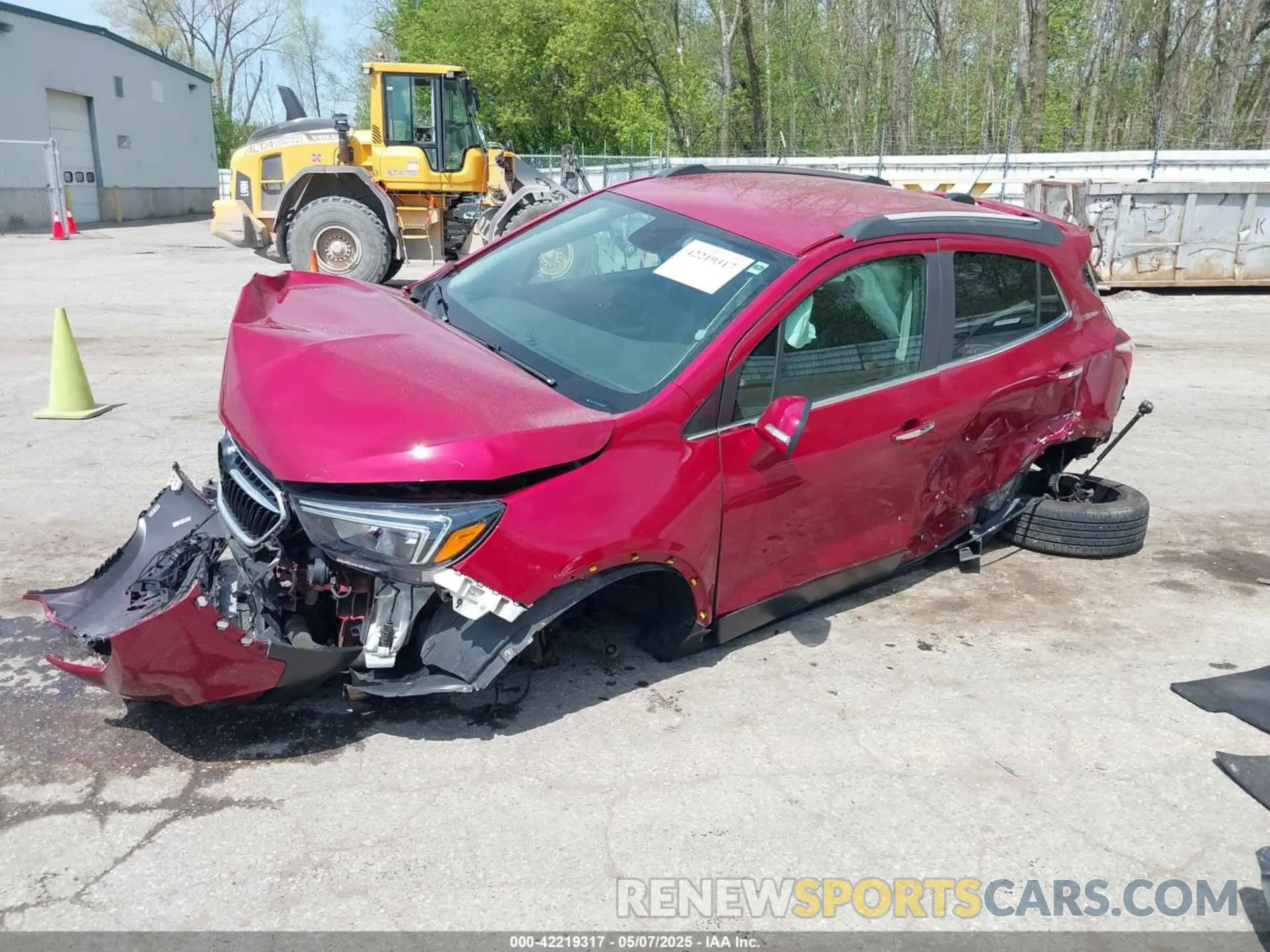 2 Photograph of a damaged car KL4CJ2SB1KB783027 BUICK ENCORE 2019