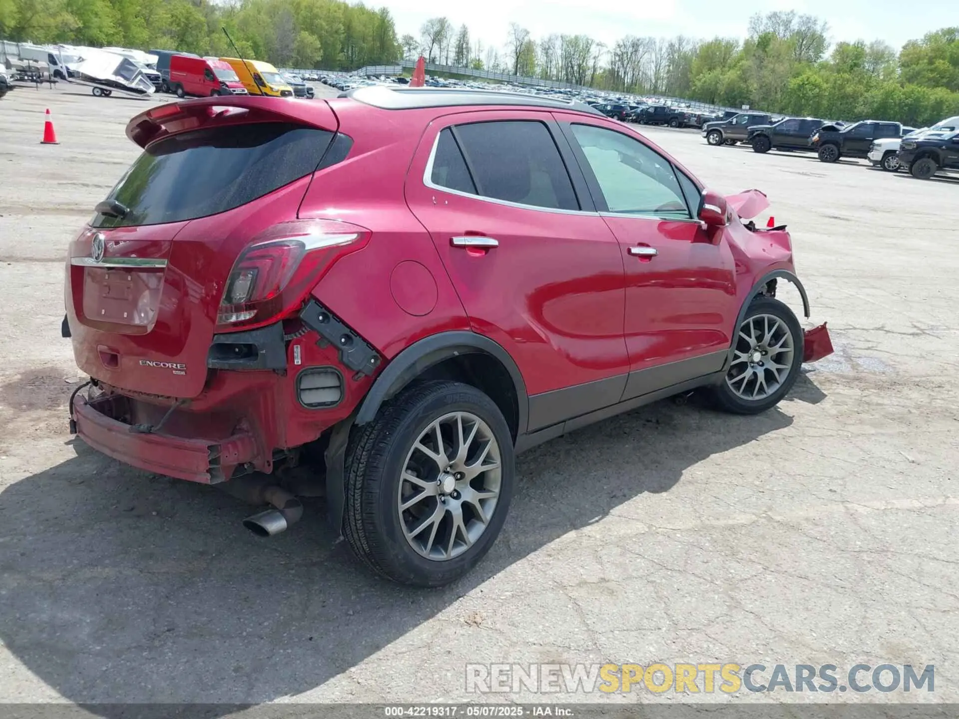 4 Photograph of a damaged car KL4CJ2SB1KB783027 BUICK ENCORE 2019