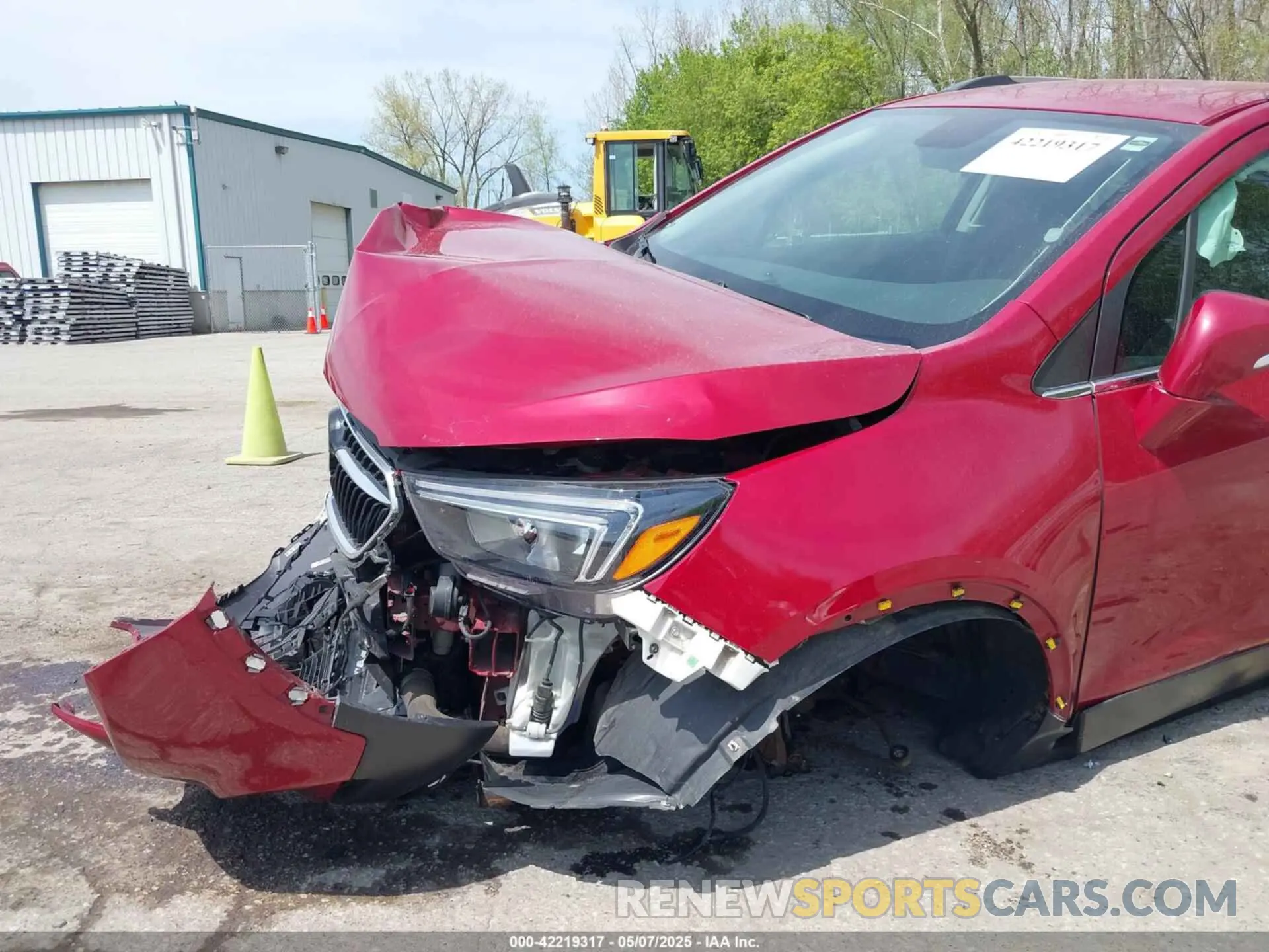 6 Photograph of a damaged car KL4CJ2SB1KB783027 BUICK ENCORE 2019