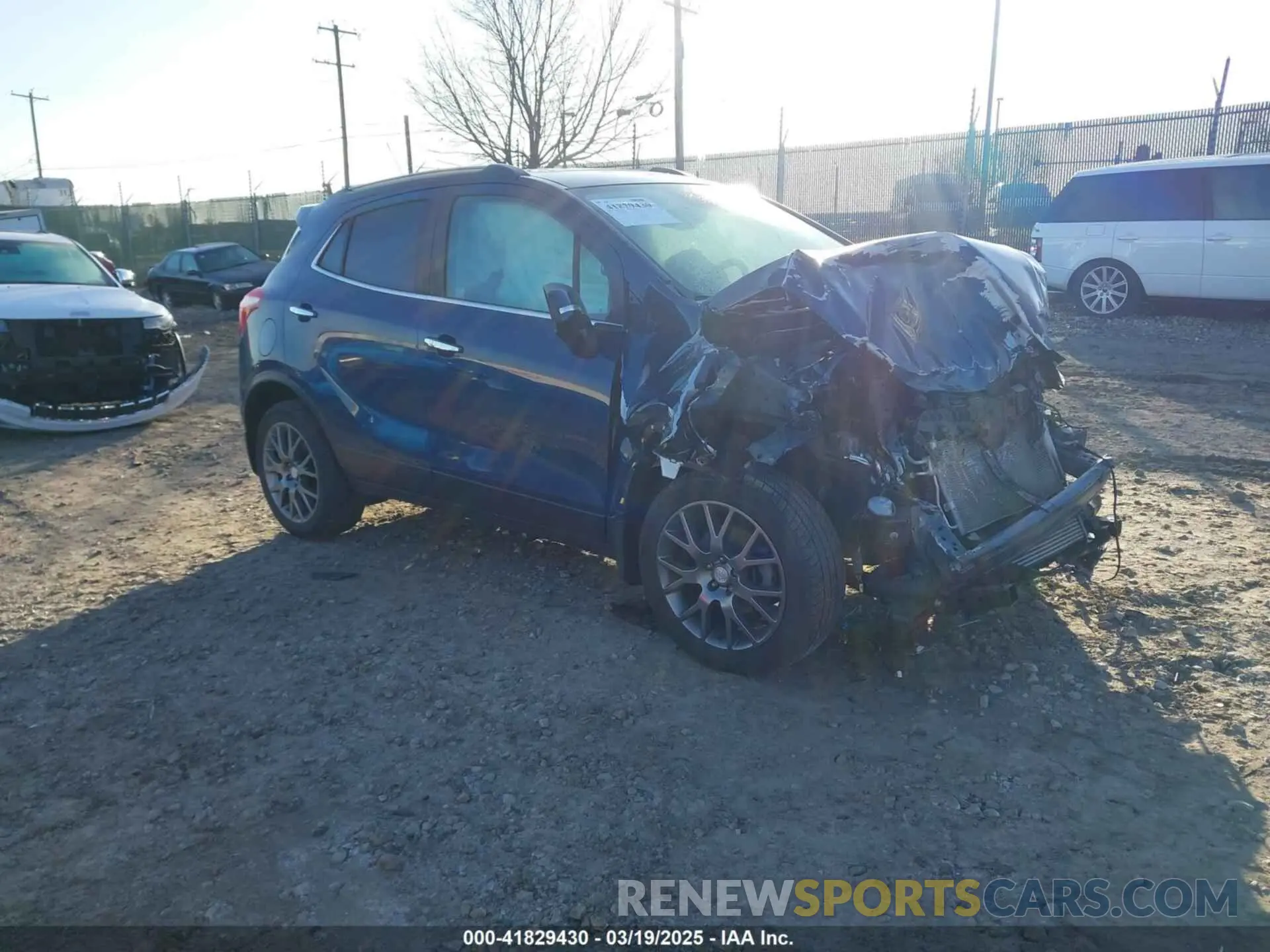 1 Photograph of a damaged car KL4CJ2SB1KB880003 BUICK ENCORE 2019