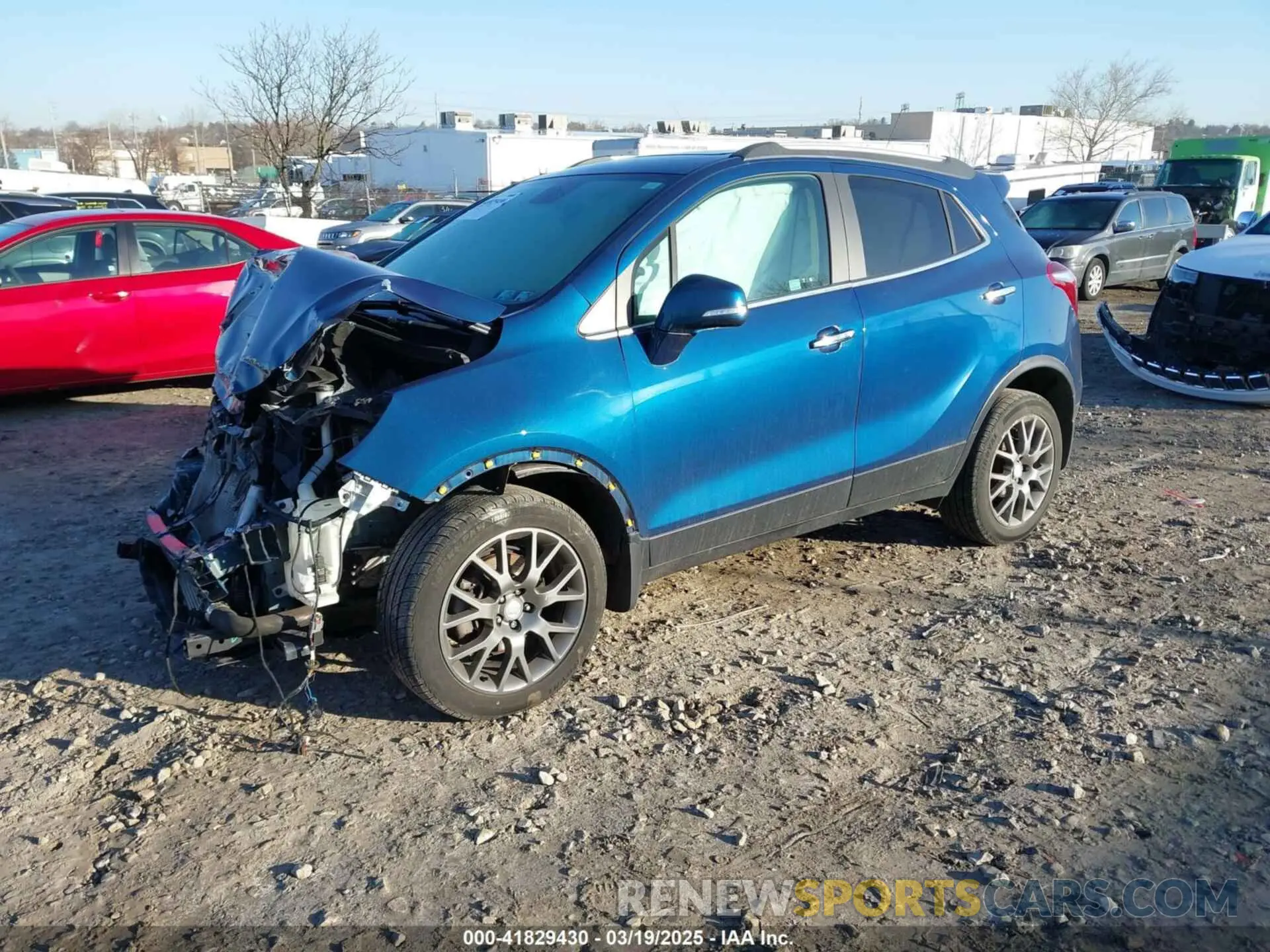 2 Photograph of a damaged car KL4CJ2SB1KB880003 BUICK ENCORE 2019