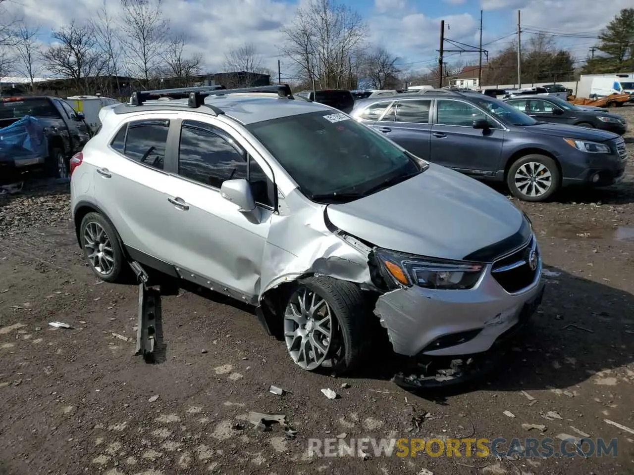 4 Photograph of a damaged car KL4CJ2SB2KB715531 BUICK ENCORE 2019