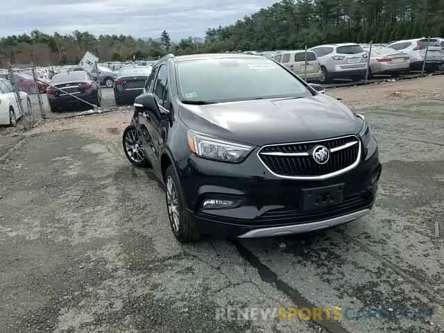 12 Фотография поврежденного автомобиля KL4CJ2SB6KB828852 BUICK ENCORE 2019
