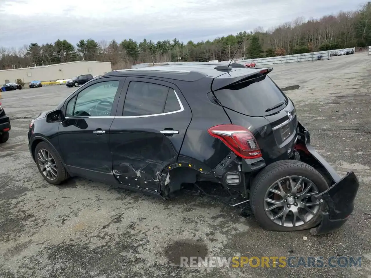 2 Фотография поврежденного автомобиля KL4CJ2SB6KB828852 BUICK ENCORE 2019