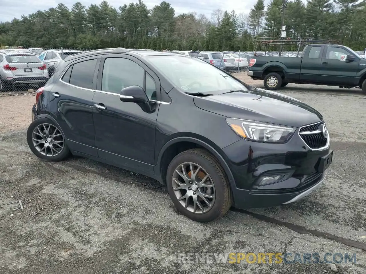 4 Фотография поврежденного автомобиля KL4CJ2SB6KB828852 BUICK ENCORE 2019