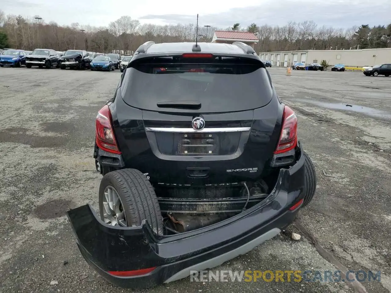 6 Фотография поврежденного автомобиля KL4CJ2SB6KB828852 BUICK ENCORE 2019