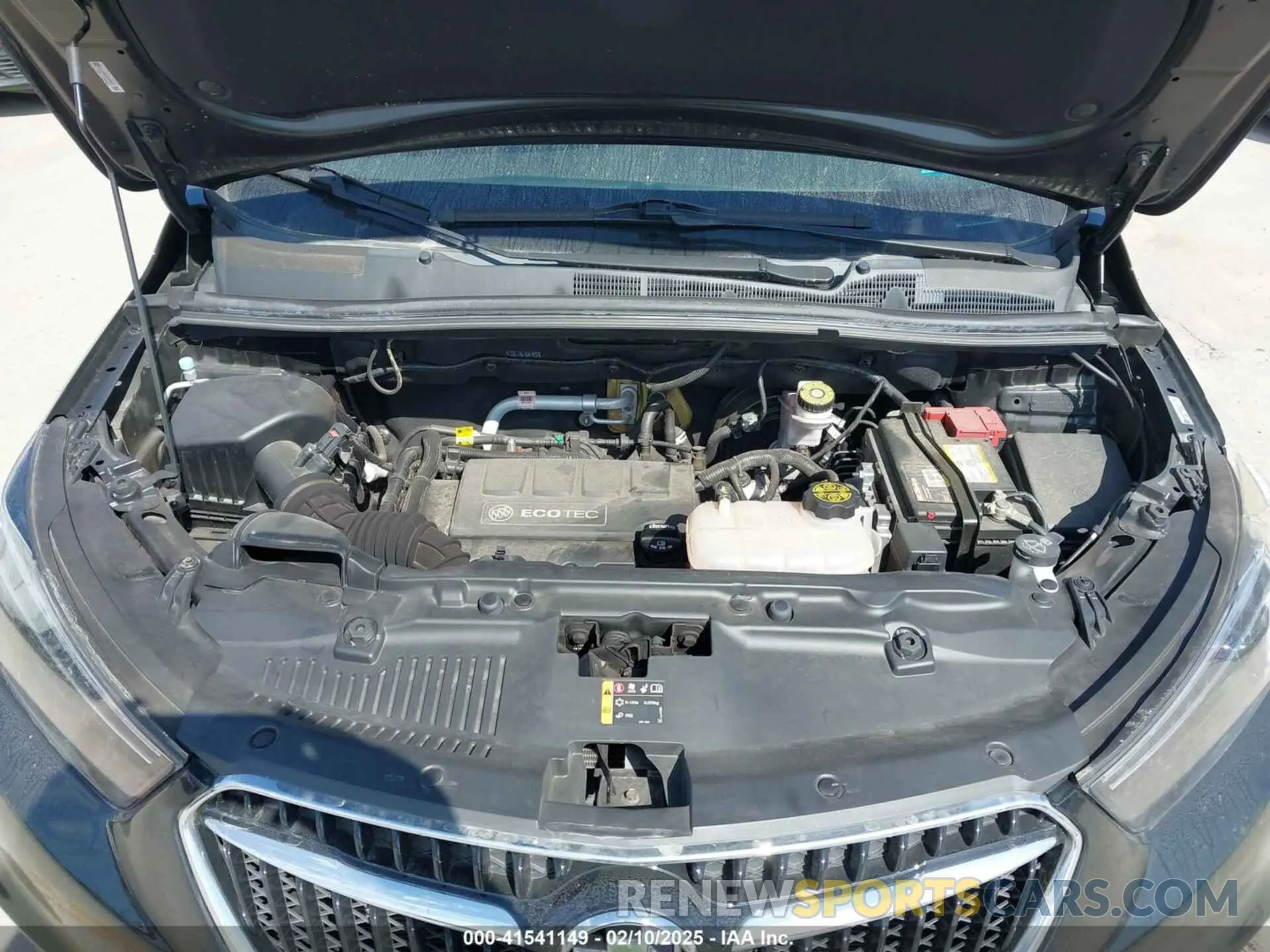 10 Photograph of a damaged car KL4CJ2SB7KB725424 BUICK ENCORE 2019