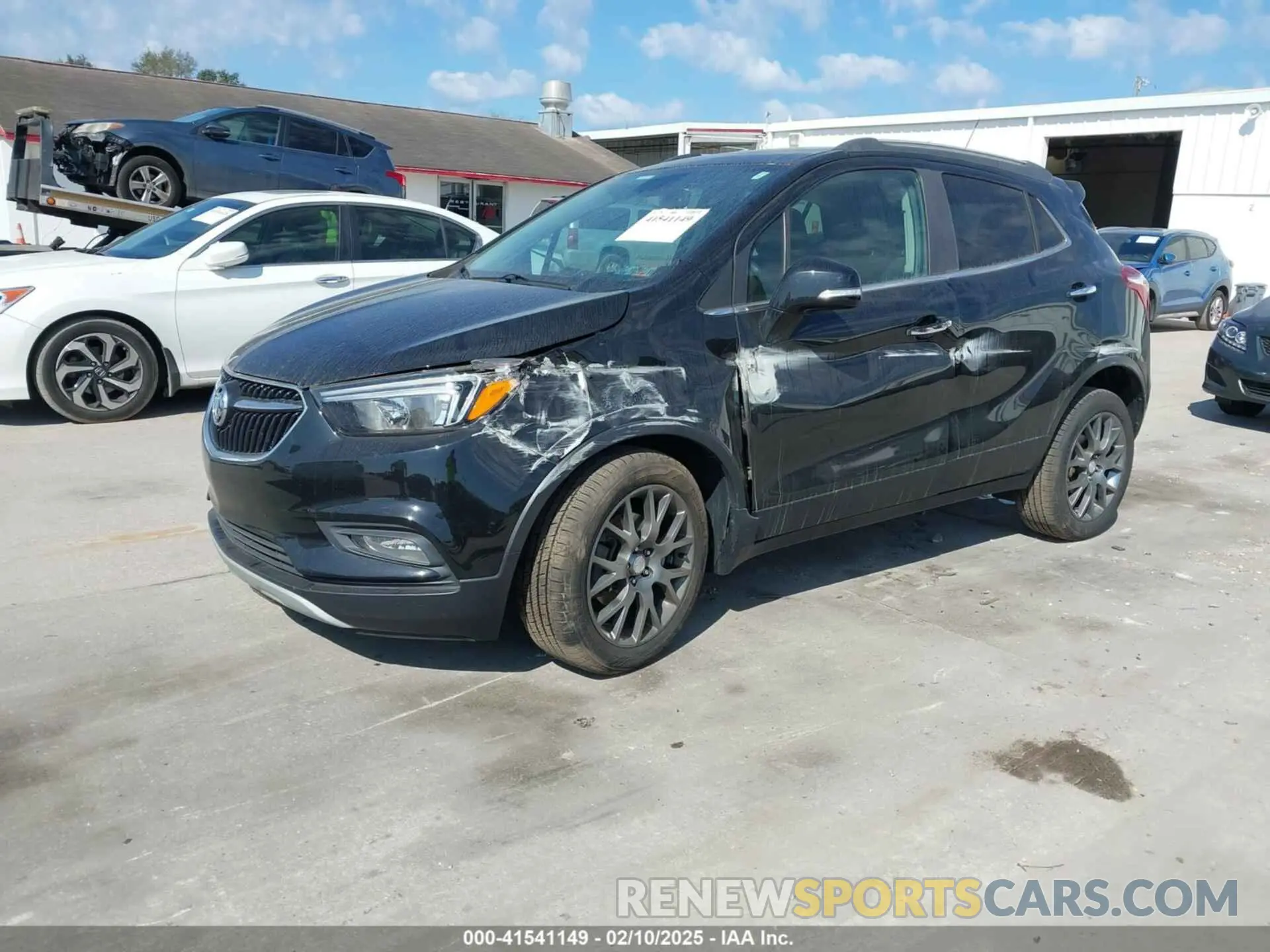 2 Photograph of a damaged car KL4CJ2SB7KB725424 BUICK ENCORE 2019