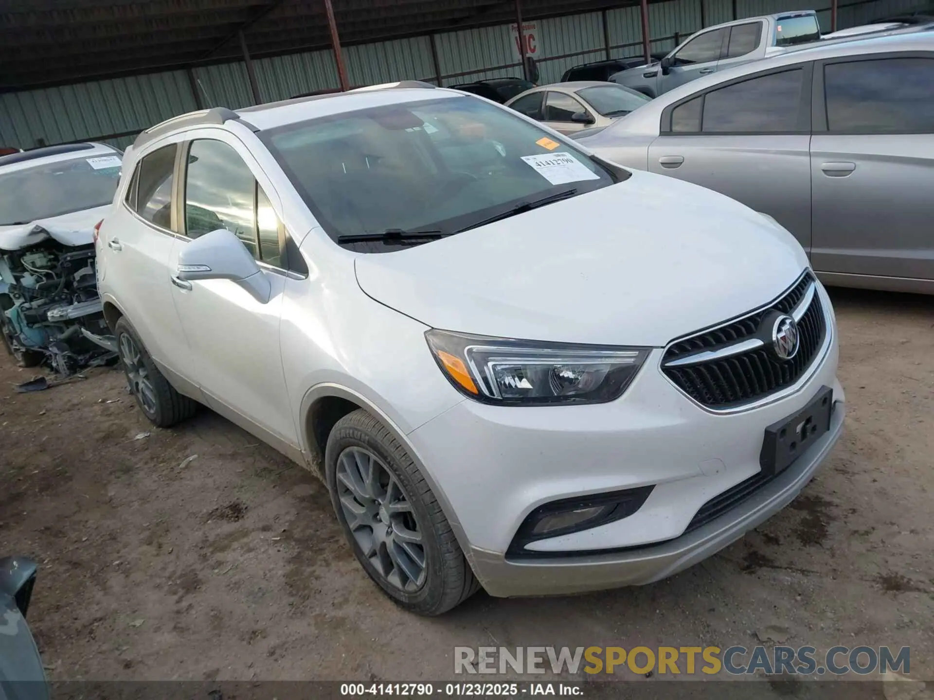 1 Photograph of a damaged car KL4CJ2SB8KB811051 BUICK ENCORE 2019
