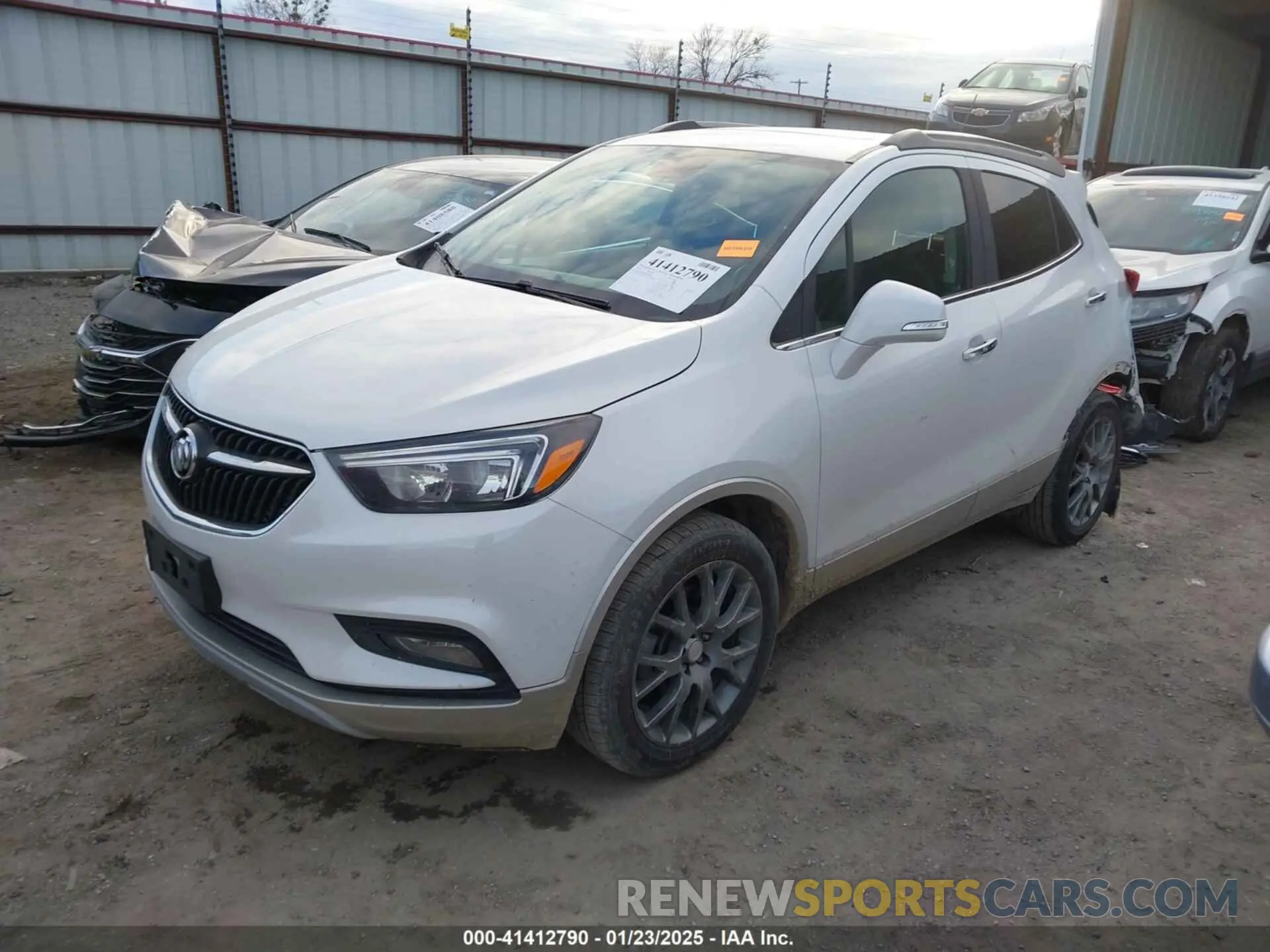 2 Photograph of a damaged car KL4CJ2SB8KB811051 BUICK ENCORE 2019