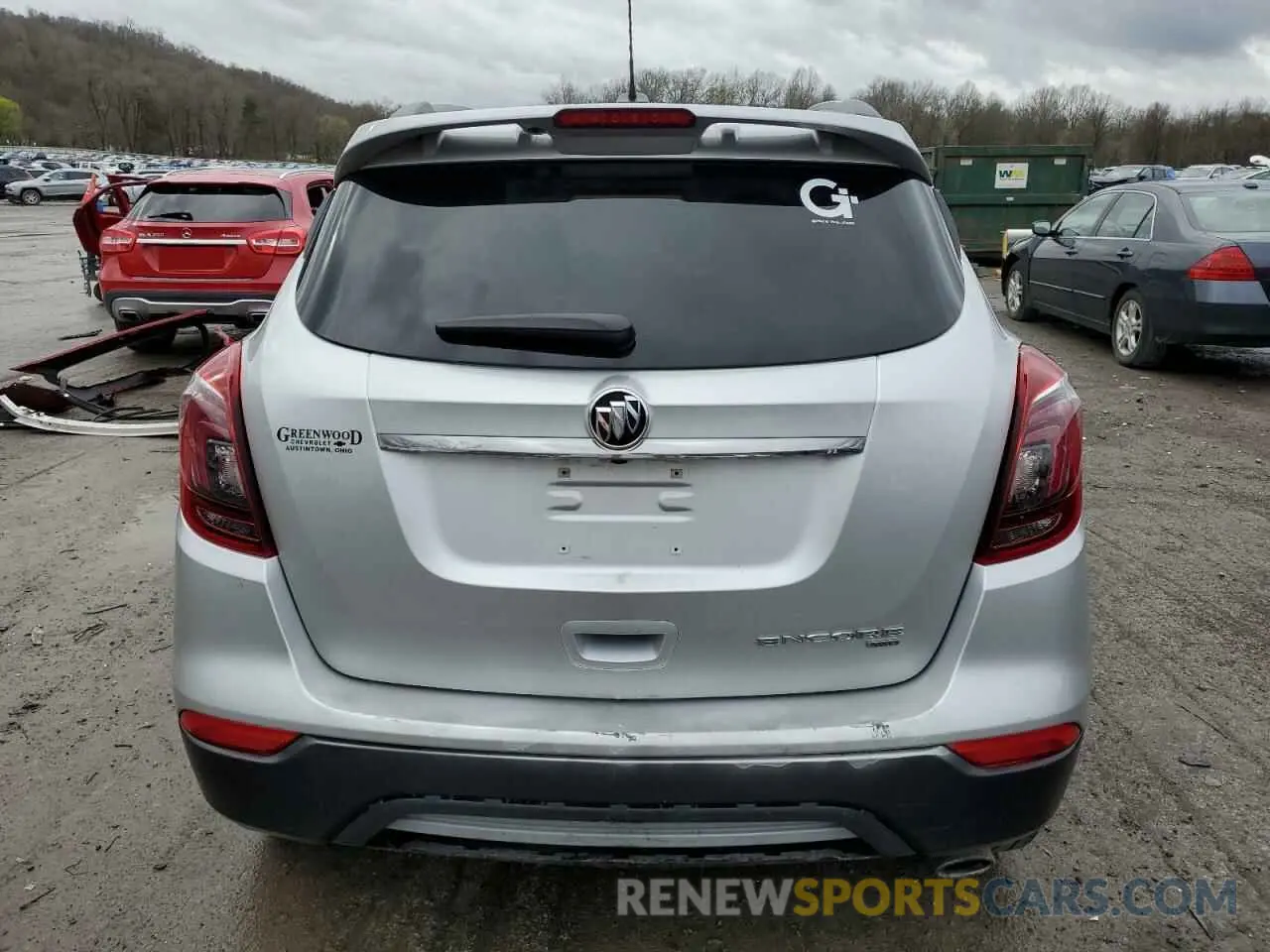 6 Photograph of a damaged car KL4CJ2SBXKB714112 BUICK ENCORE 2019