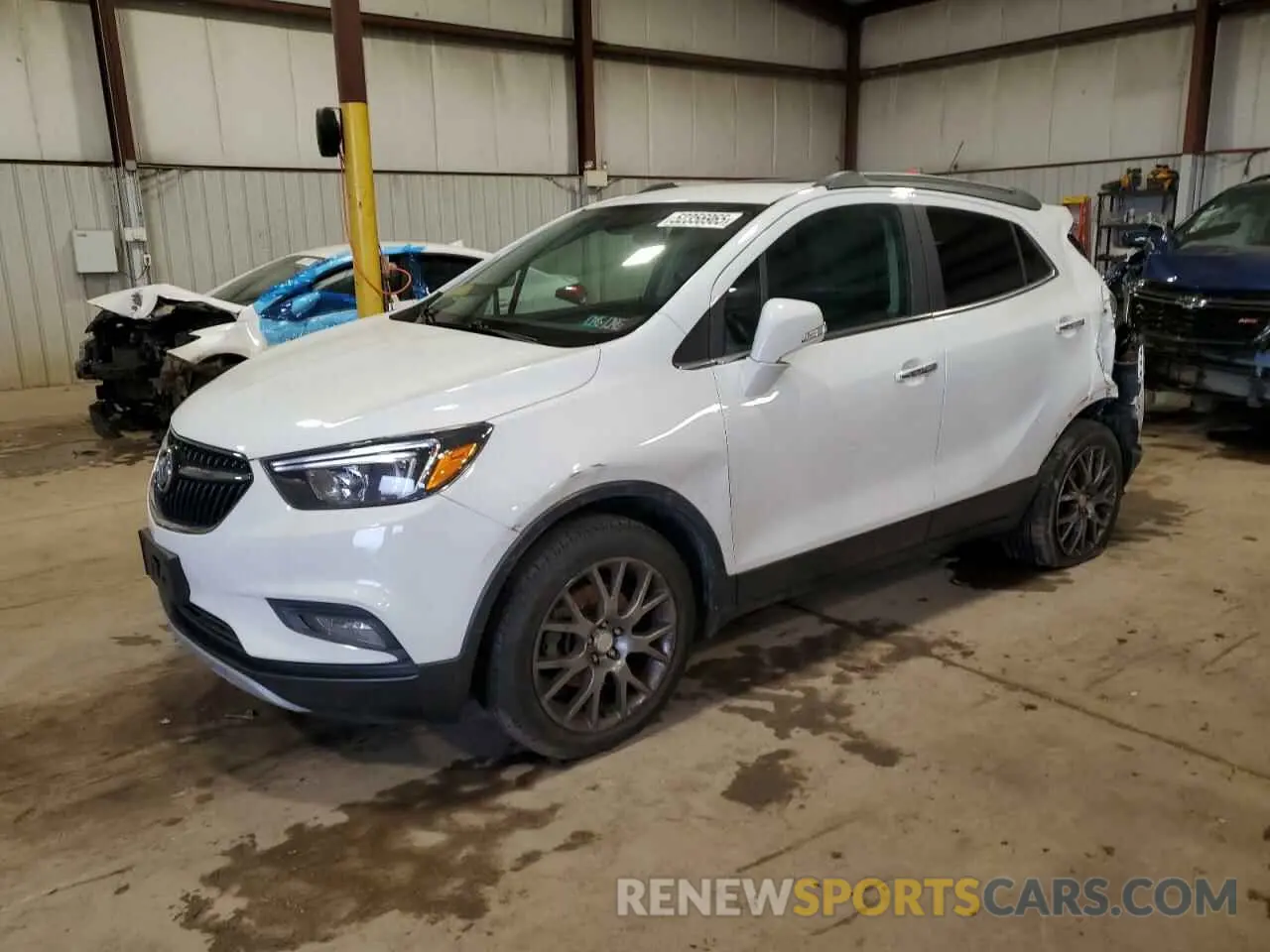 1 Фотография поврежденного автомобиля KL4CJ2SM7KB701187 BUICK ENCORE 2019