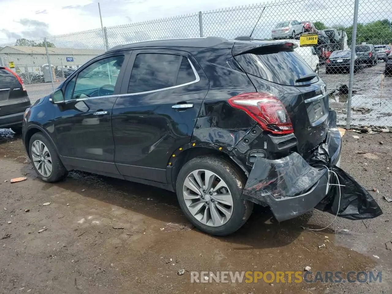 2 Photograph of a damaged car KL4CJ3SB6KB850369 BUICK ENCORE 2019