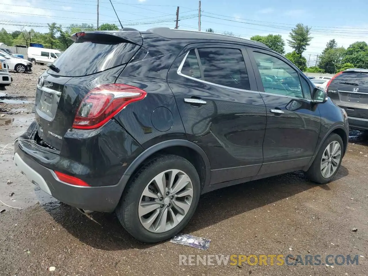 3 Photograph of a damaged car KL4CJ3SB6KB850369 BUICK ENCORE 2019