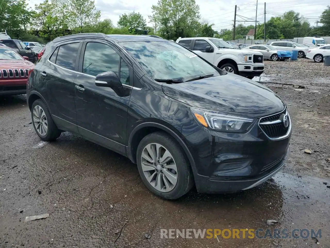 4 Photograph of a damaged car KL4CJ3SB6KB850369 BUICK ENCORE 2019