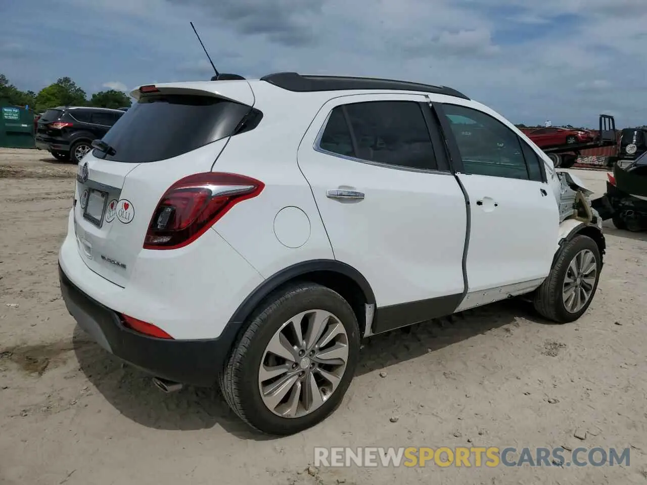 3 Photograph of a damaged car KL4CJASB0KB700178 BUICK ENCORE 2019