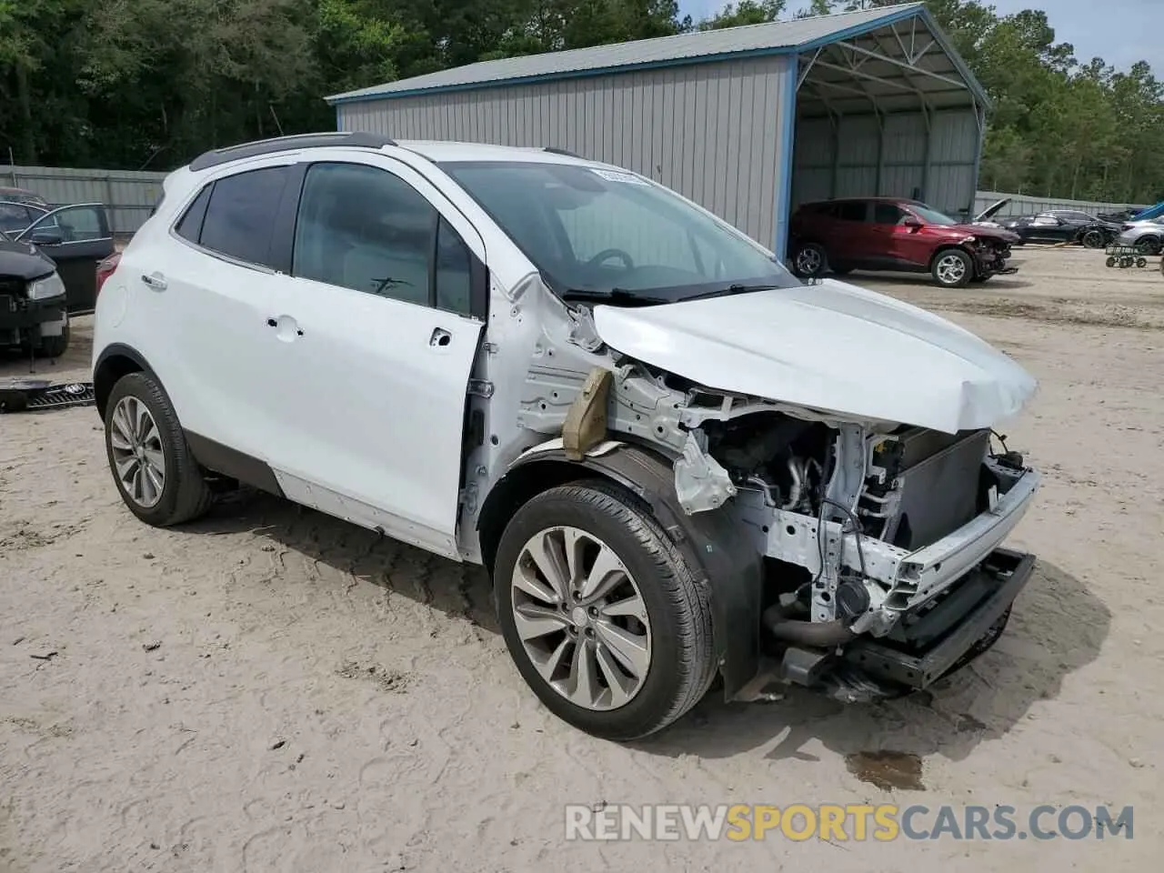 4 Photograph of a damaged car KL4CJASB0KB700178 BUICK ENCORE 2019