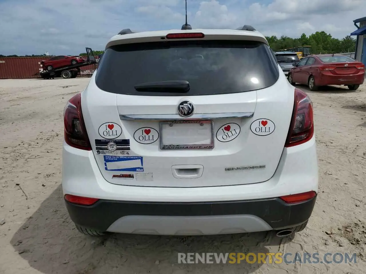 6 Photograph of a damaged car KL4CJASB0KB700178 BUICK ENCORE 2019