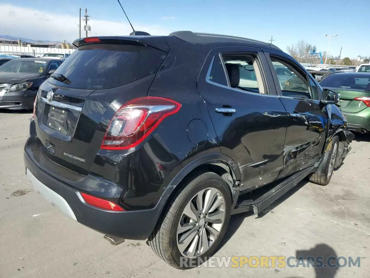 3 Photograph of a damaged car KL4CJASB0KB701153 BUICK ENCORE 2019