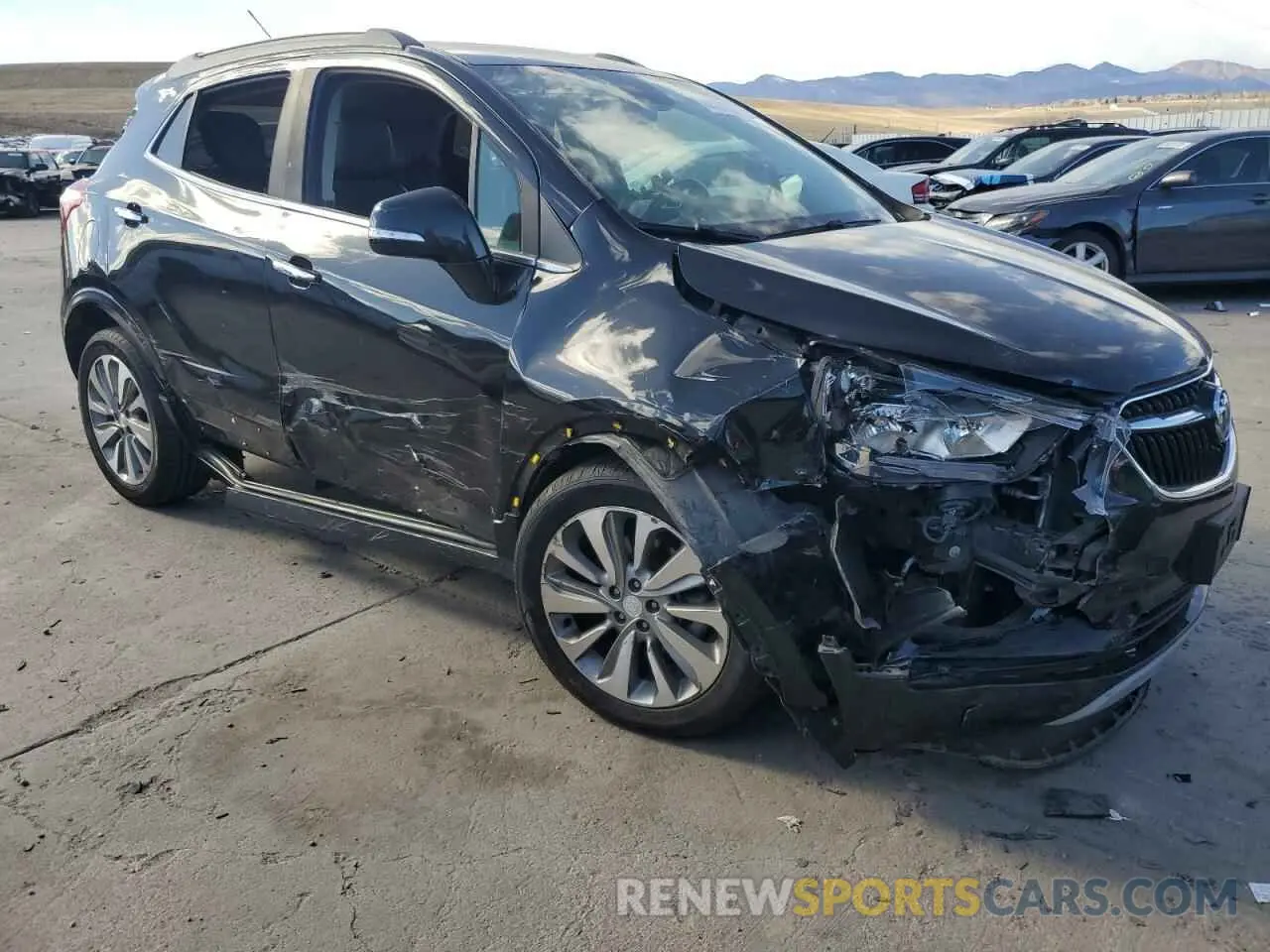 4 Photograph of a damaged car KL4CJASB0KB701153 BUICK ENCORE 2019