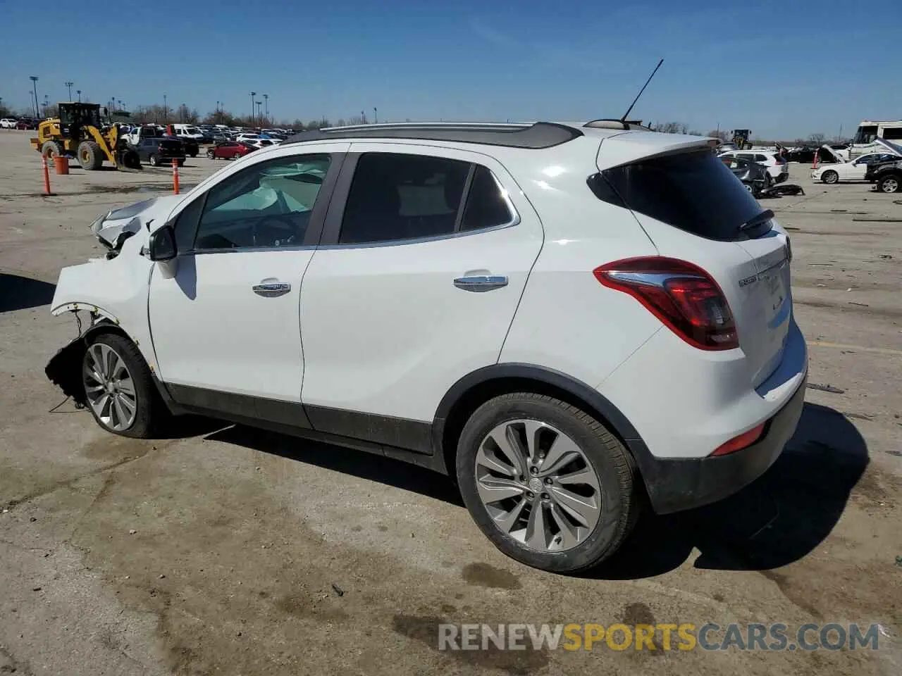 2 Фотография поврежденного автомобиля KL4CJASB0KB704151 BUICK ENCORE 2019