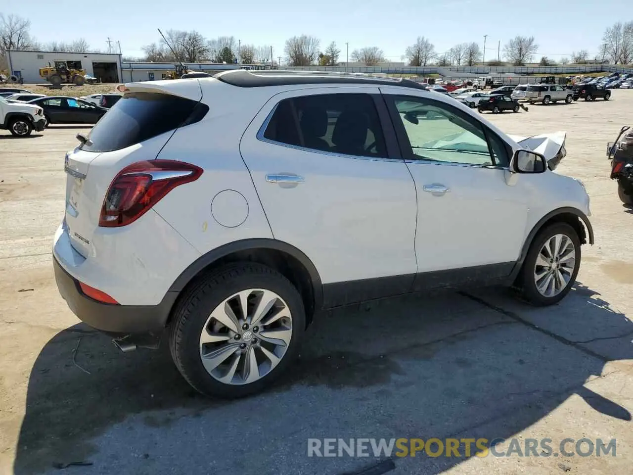 3 Фотография поврежденного автомобиля KL4CJASB0KB704151 BUICK ENCORE 2019