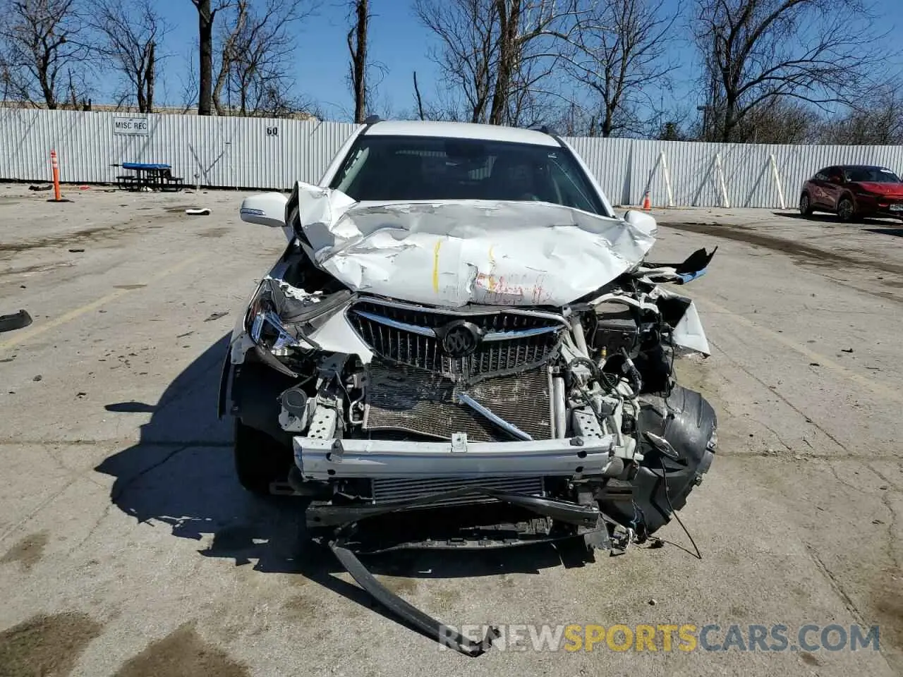 5 Фотография поврежденного автомобиля KL4CJASB0KB704151 BUICK ENCORE 2019