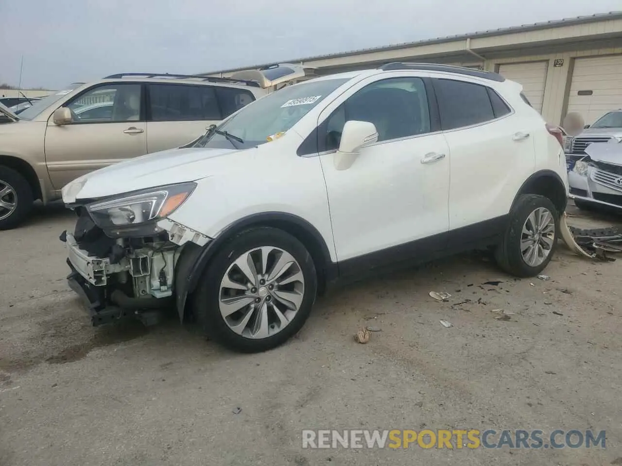 1 Фотография поврежденного автомобиля KL4CJASB0KB724450 BUICK ENCORE 2019