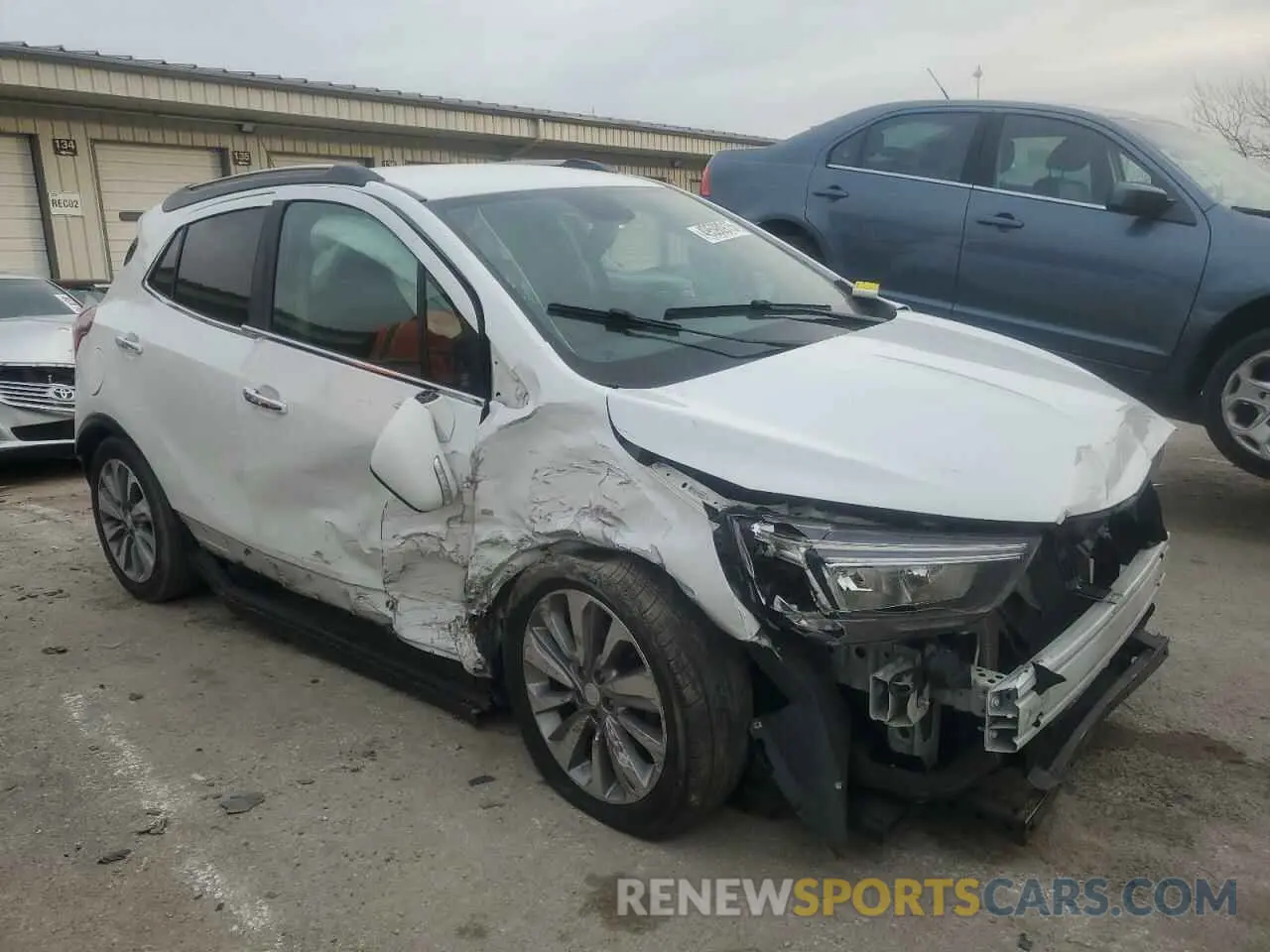 4 Фотография поврежденного автомобиля KL4CJASB0KB724450 BUICK ENCORE 2019