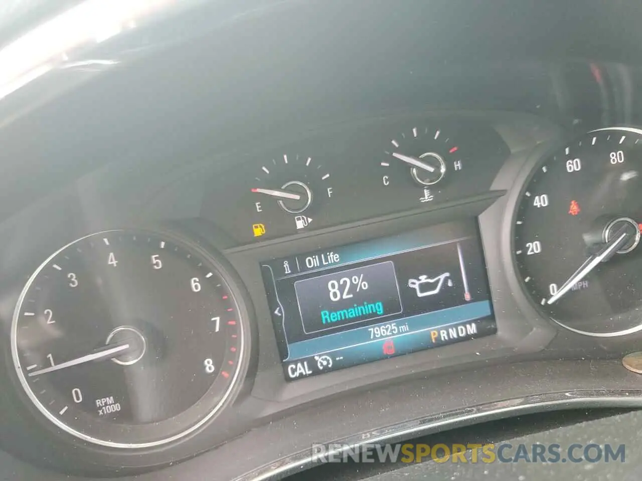 9 Фотография поврежденного автомобиля KL4CJASB0KB724450 BUICK ENCORE 2019