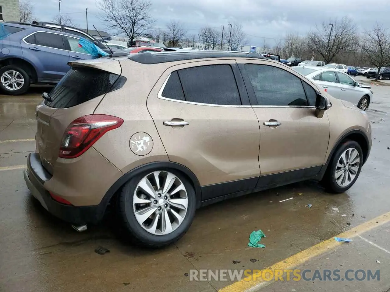 3 Photograph of a damaged car KL4CJASB0KB725453 BUICK ENCORE 2019