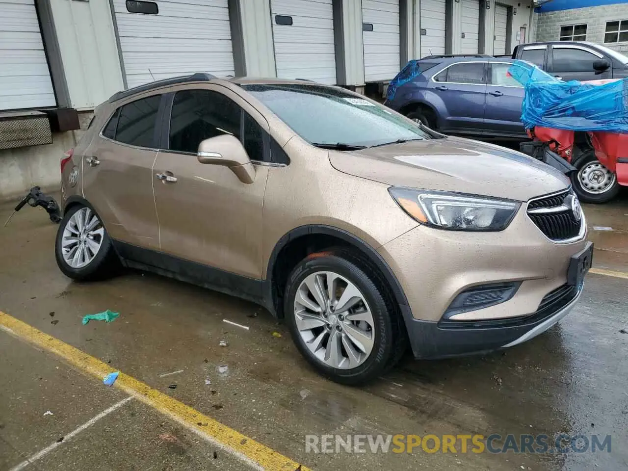 4 Photograph of a damaged car KL4CJASB0KB725453 BUICK ENCORE 2019