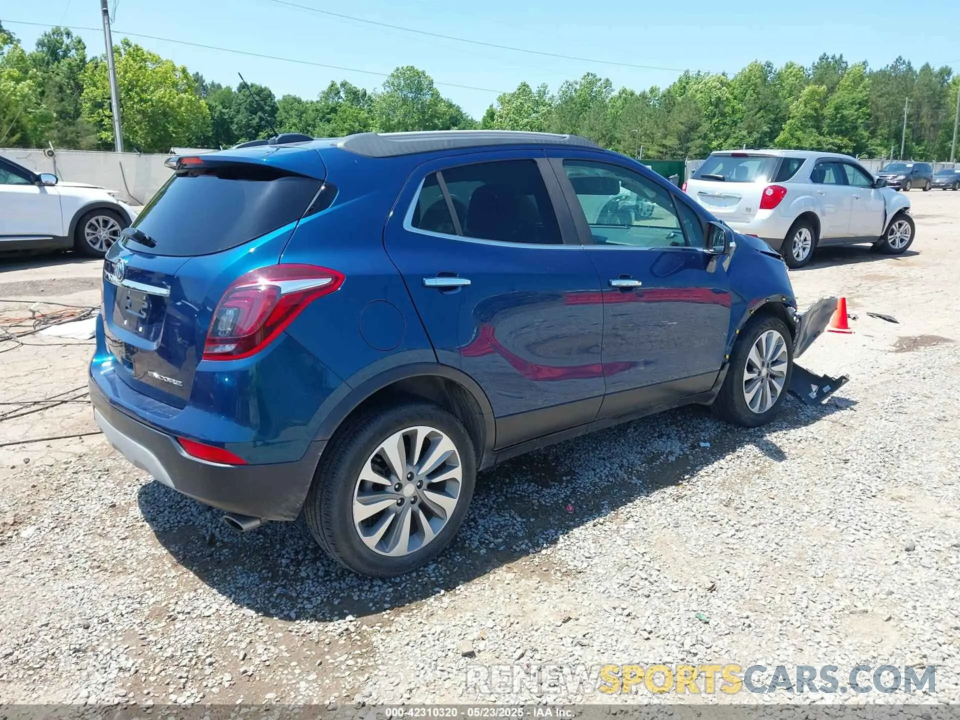 4 Фотография поврежденного автомобиля KL4CJASB0KB751485 BUICK ENCORE 2019