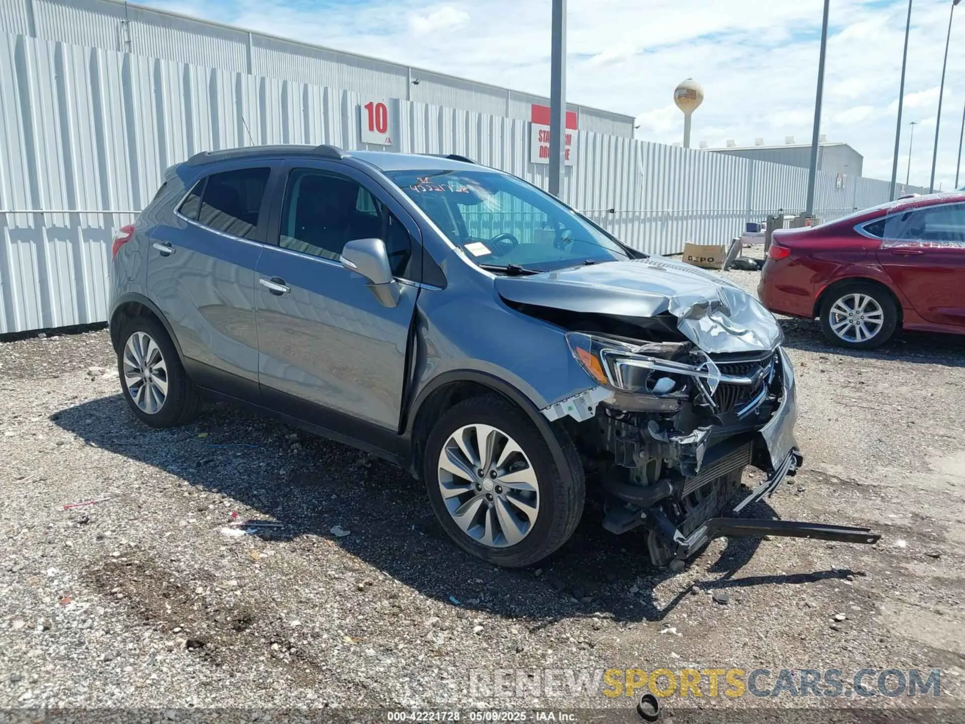 1 Photograph of a damaged car KL4CJASB0KB779724 BUICK ENCORE 2019