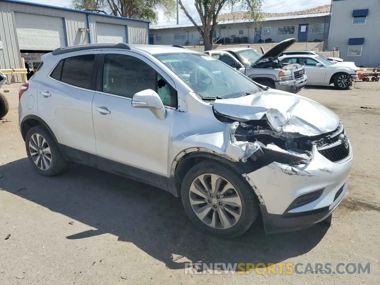 4 Photograph of a damaged car KL4CJASB0KB784342 BUICK ENCORE 2019