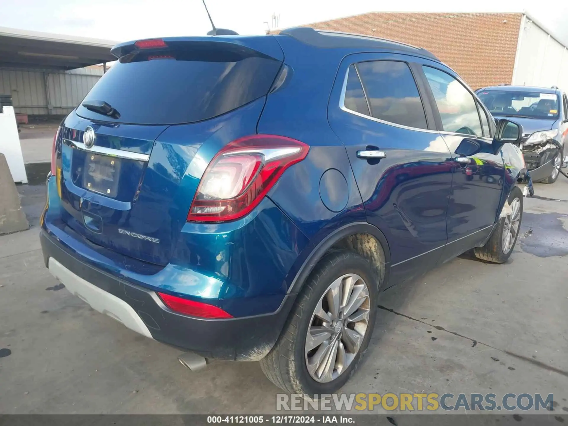 4 Photograph of a damaged car KL4CJASB0KB787631 BUICK ENCORE 2019