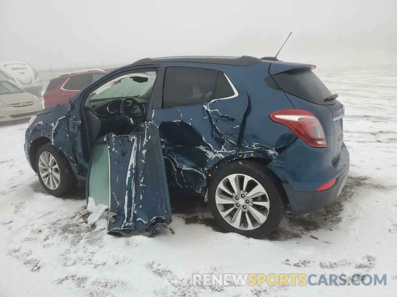 2 Фотография поврежденного автомобиля KL4CJASB0KB829599 BUICK ENCORE 2019