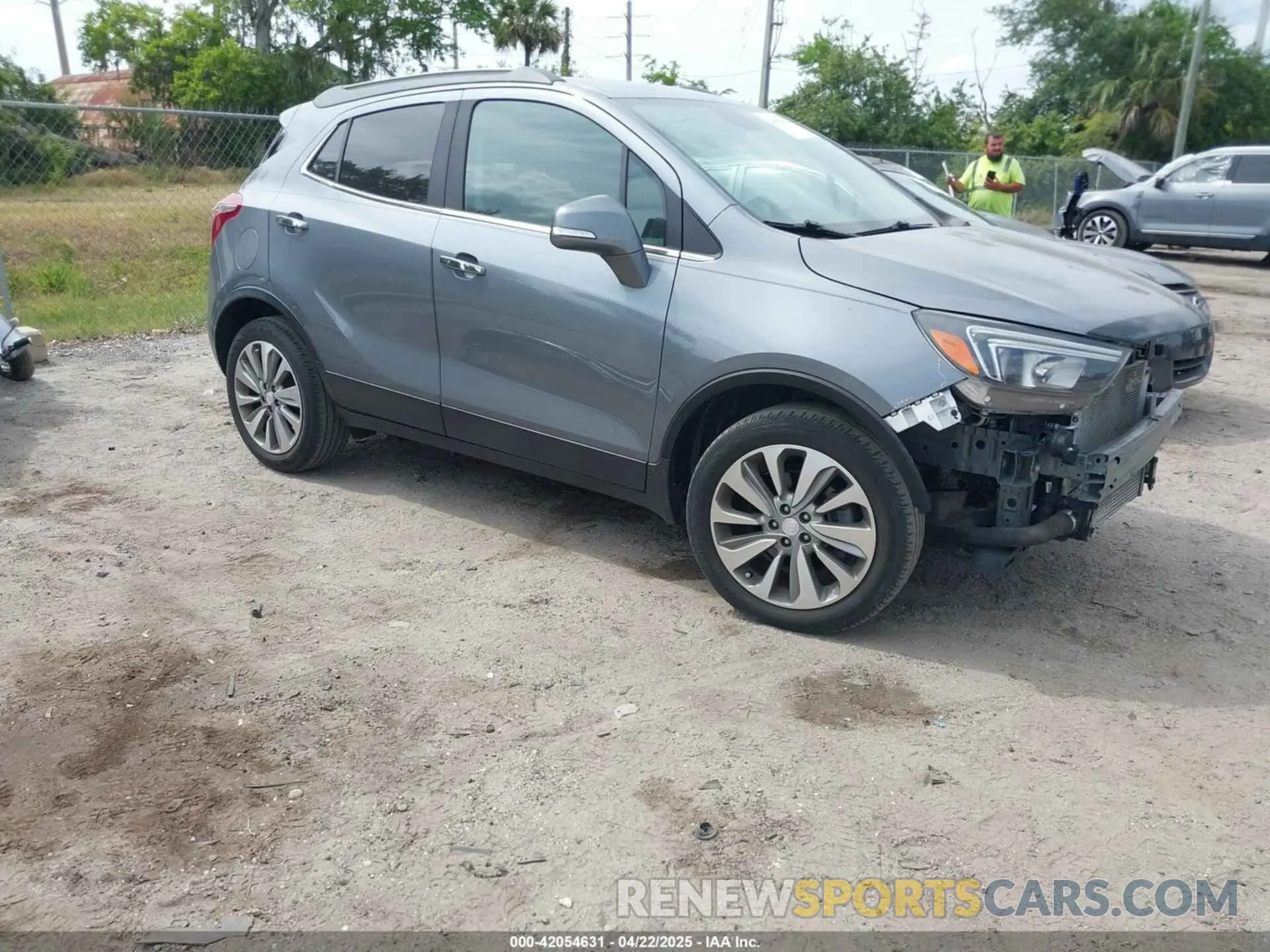 1 Photograph of a damaged car KL4CJASB0KB858150 BUICK ENCORE 2019