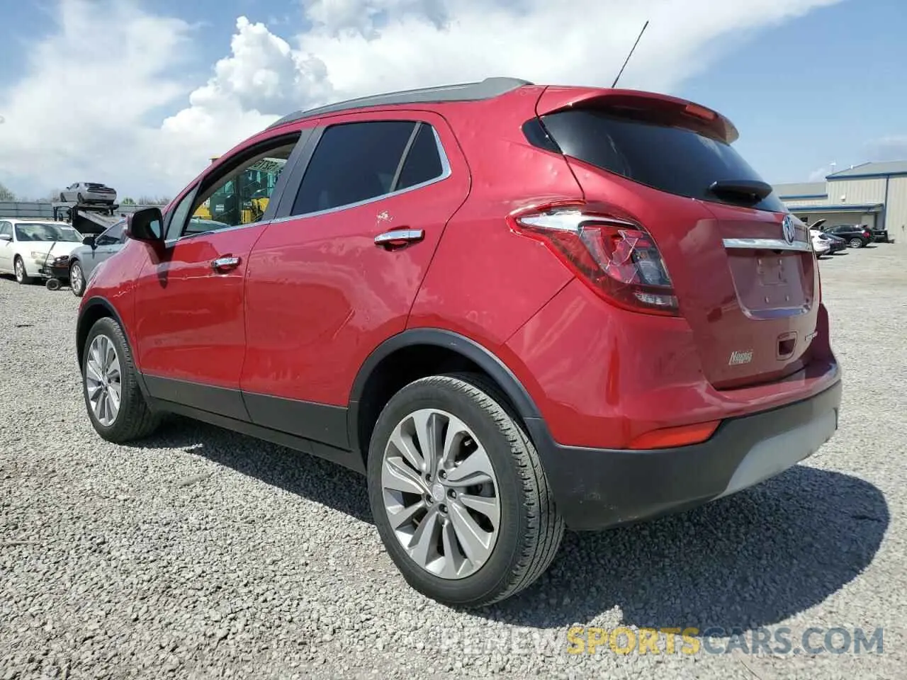 2 Фотография поврежденного автомобиля KL4CJASB0KB863557 BUICK ENCORE 2019