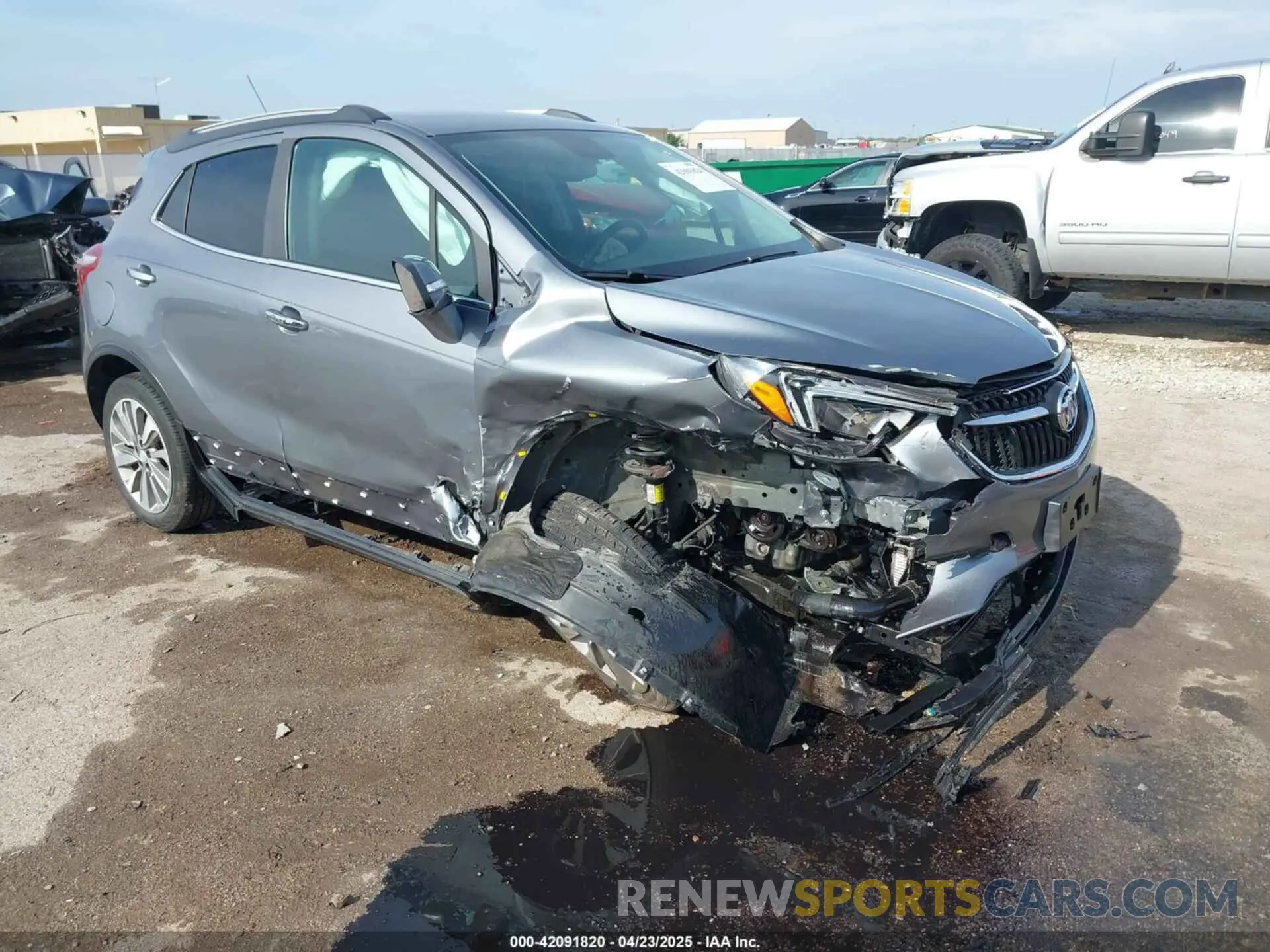 1 Photograph of a damaged car KL4CJASB0KB916502 BUICK ENCORE 2019