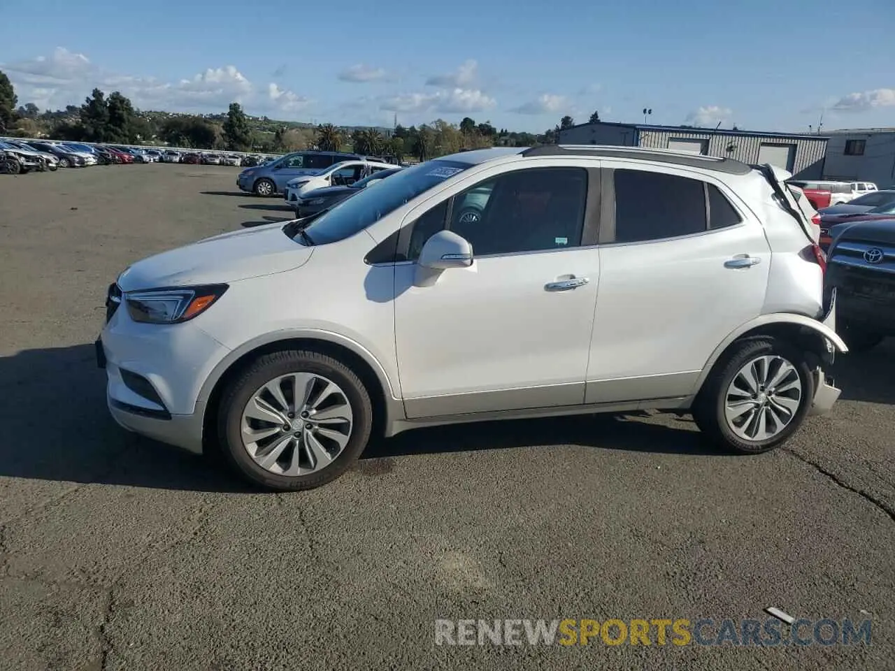 1 Photograph of a damaged car KL4CJASB0KB924552 BUICK ENCORE 2019