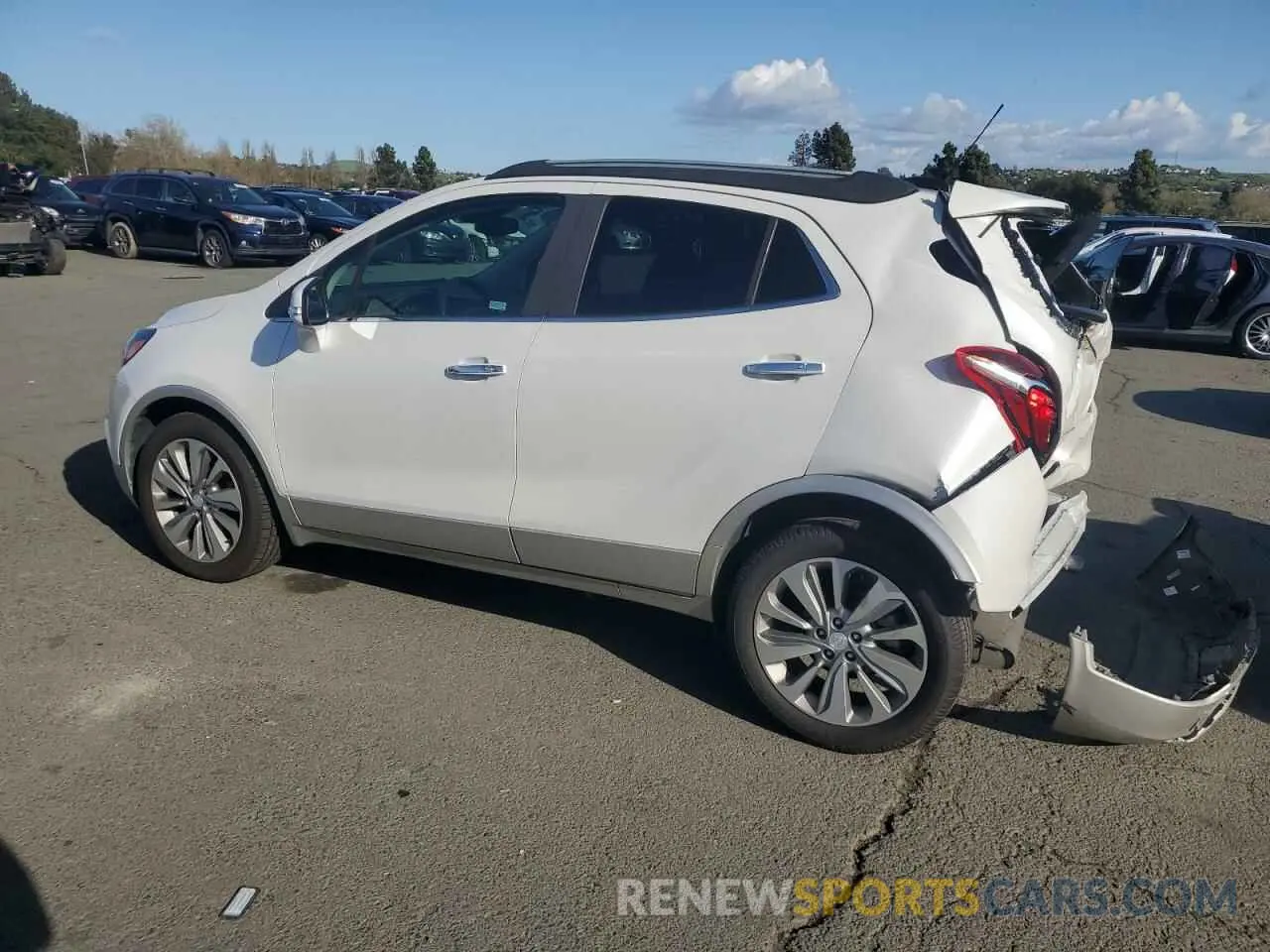 2 Photograph of a damaged car KL4CJASB0KB924552 BUICK ENCORE 2019