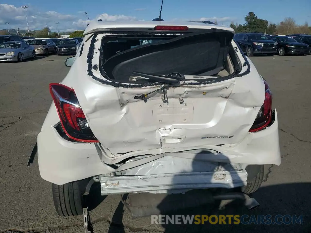 6 Photograph of a damaged car KL4CJASB0KB924552 BUICK ENCORE 2019