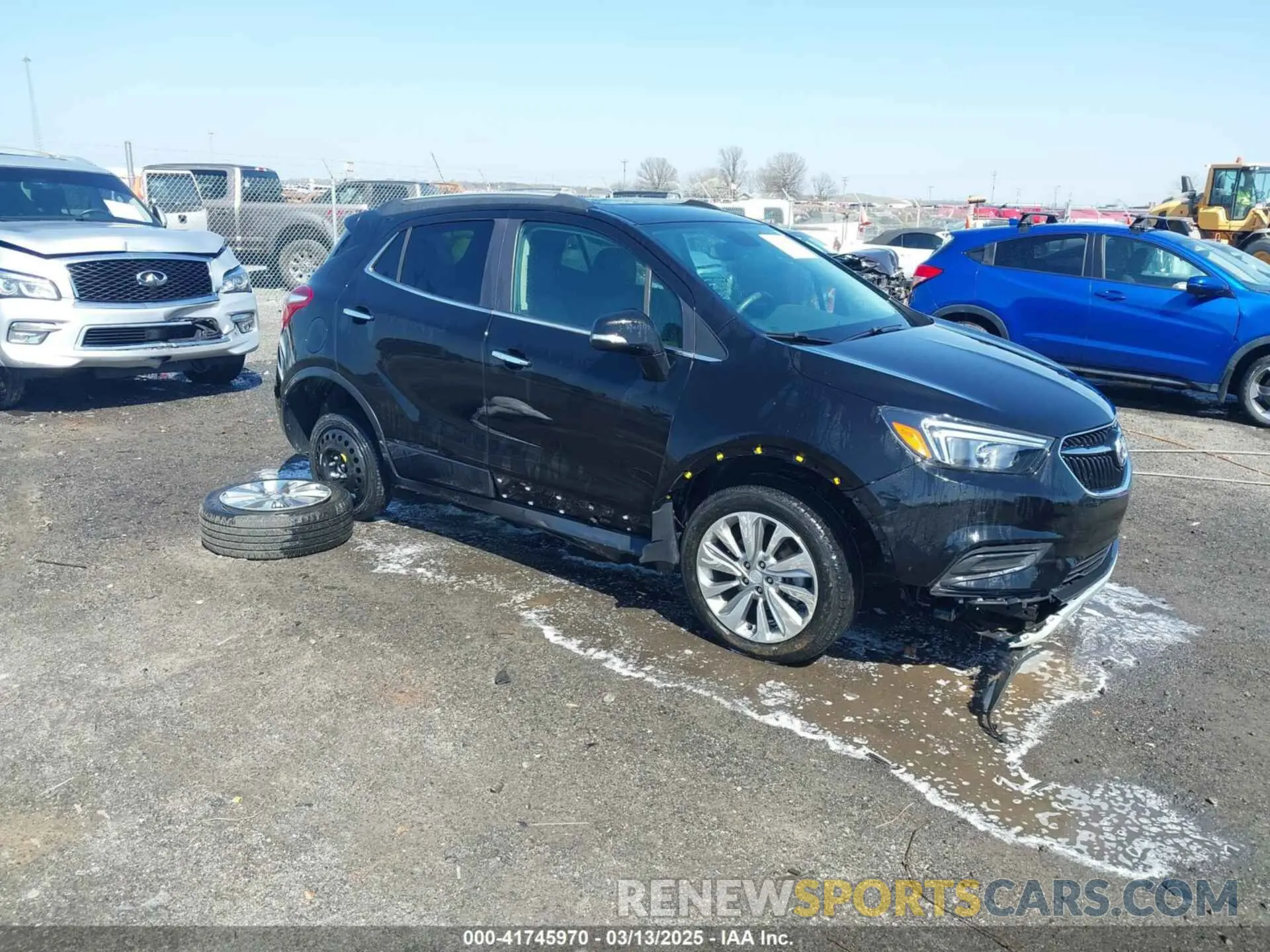 1 Photograph of a damaged car KL4CJASB0KB948950 BUICK ENCORE 2019