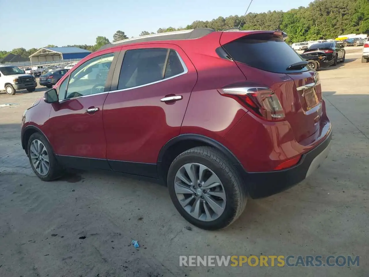 2 Фотография поврежденного автомобиля KL4CJASB0KB953159 BUICK ENCORE 2019