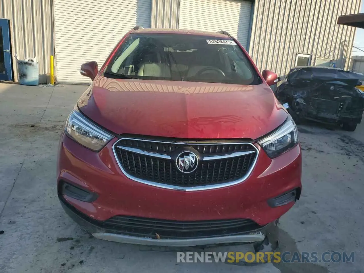 5 Фотография поврежденного автомобиля KL4CJASB0KB953159 BUICK ENCORE 2019